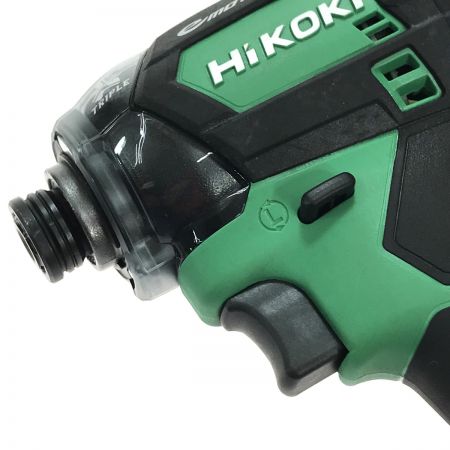  HiKOKI ハイコーキ 18V コードレスインパクトドライバ WH18DC グリーン 本体のみ