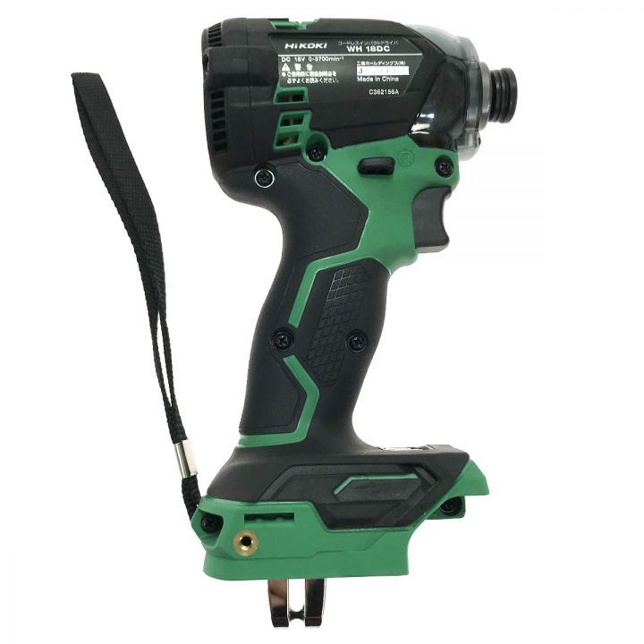 HiKOKI ハイコーキ 18V コードレスインパクトドライバ WH18DC グリーン 