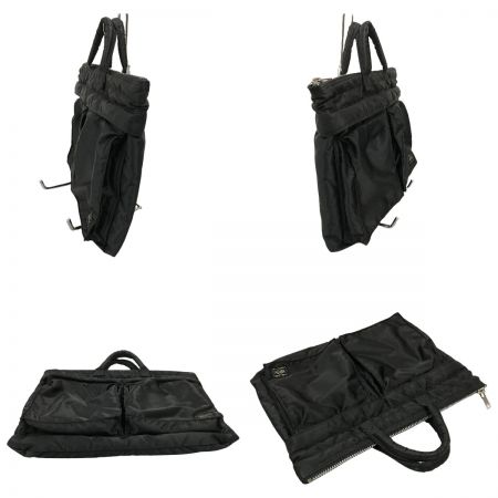  PORTER ポーター TANKER タンカー SHORT HELMETBAG ショートヘルメットバッグ ブリーフケース 622-78330 ブラック