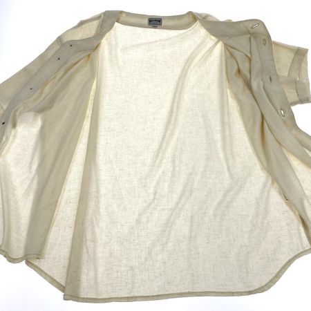  HOUSTON ヒューストン ベースボールシャツ 41032 ナチュラル サイズXL