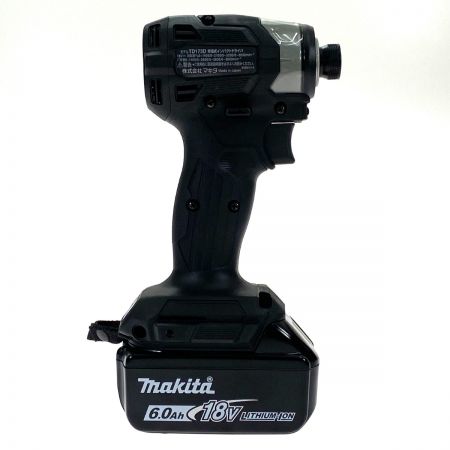  MAKITA マキタ 18V 充電式インパクトドライバ TD173DRGXB ブラック 充電器・充電池2個・ケース付