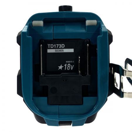  MAKITA マキタ 18V 充電式インパクトドライバ TD173DRGX ブルー 充電器・充電池2個・ケース付