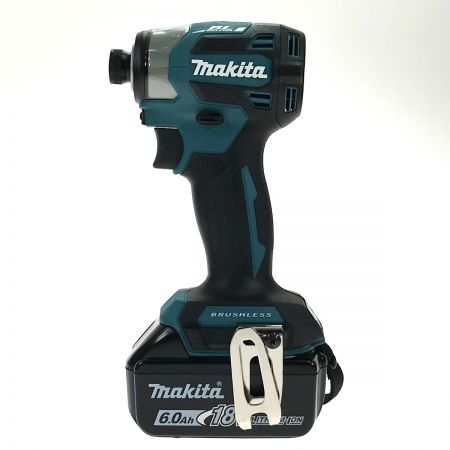  MAKITA マキタ 18V 充電式インパクトドライバ TD173DRGX ブルー 充電器・充電池2個・ケース付