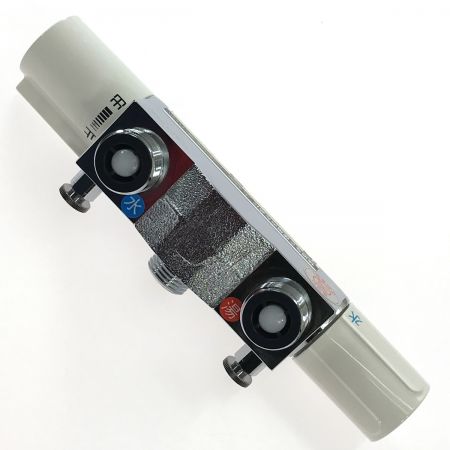  KAKUDAI 洗濯機用サーモスタット混合栓(ストッパーつき) 寒冷地用 177-002K