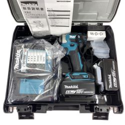 ## MAKITA マキタ 18V 充電式インパクトドライバ TD173DRGX ブルー 充電器・充電池2個・ケース付 Aランク