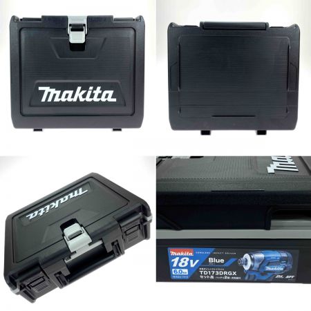  MAKITA マキタ 18V 充電式インパクトドライバ TD173DRGX ブルー 充電器・充電池2個・ケース付