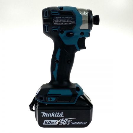  MAKITA マキタ 18V 充電式インパクトドライバ TD173DRGX ブルー 充電器・充電池2個・ケース付