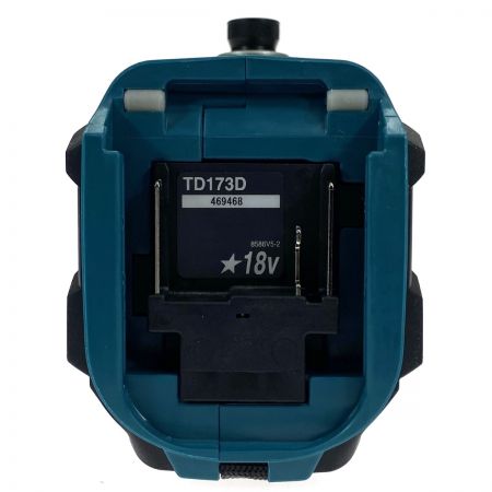  MAKITA マキタ 18V 充電式インパクトドライバ TD173DRGX ブルー 充電器・充電池2個・ケース付