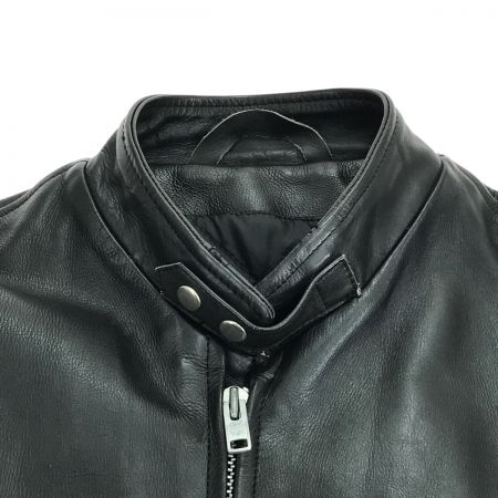  WINGS OVER U.S.A シングルライダースジャケット ブラック サイズ40