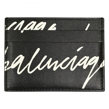  BALENCIAGA バレンシアガ ペイントカードケース 594309 1CB63 1090 ブラック