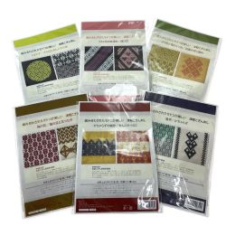 ##  津軽こぎん刺しキット 6点セット 弘前こぎん研究所監修 Nランク