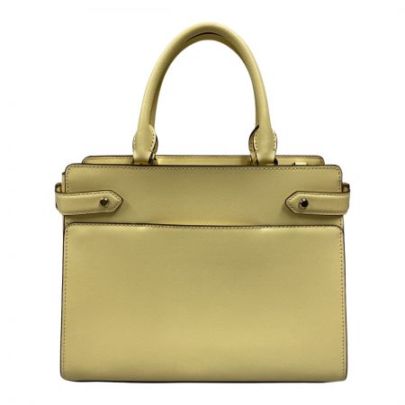  Kate Spade ケイトスペード ステイシー ミディアム サッチェル 2WAYハンドバッグ WKRU6951 イエロー