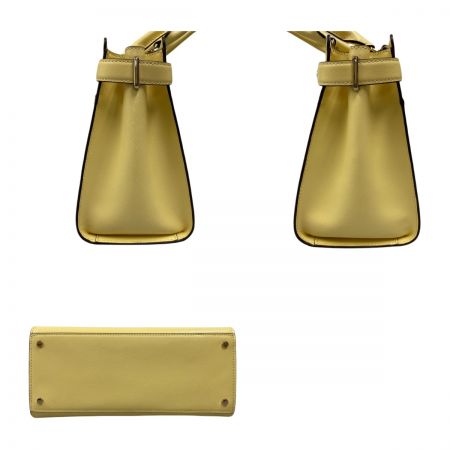  Kate Spade ケイトスペード ステイシー ミディアム サッチェル 2WAYハンドバッグ WKRU6951 イエロー