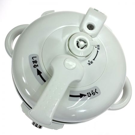  LIVECETRA 電気圧力鍋 LPC-T12 ホワイト 未使用品
