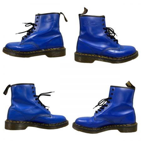  Dr.Martens ドクターマーチン 8ホール レースアップ レザー ブーツ 26cm ブルー