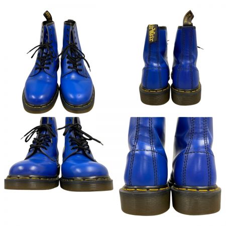  Dr.Martens ドクターマーチン 8ホール レースアップ レザー ブーツ 26cm ブルー