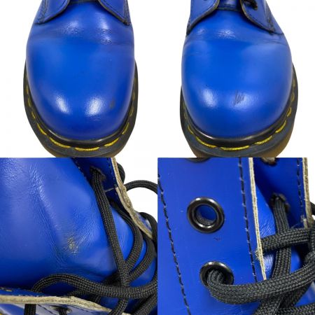  Dr.Martens ドクターマーチン 8ホール レースアップ レザー ブーツ 26cm ブルー