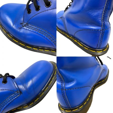  Dr.Martens ドクターマーチン 8ホール レースアップ レザー ブーツ 26cm ブルー
