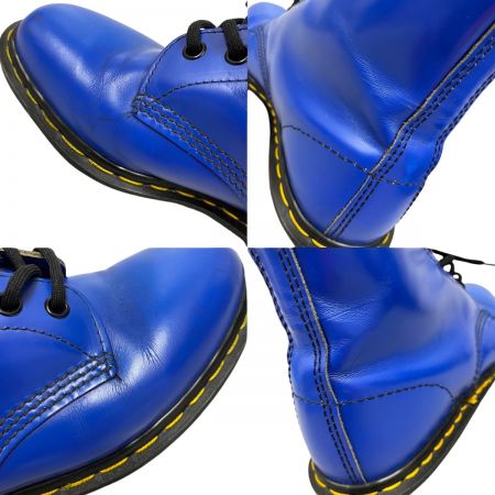  Dr.Martens ドクターマーチン 8ホール レースアップ レザー ブーツ 26cm ブルー