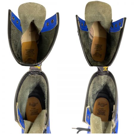  Dr.Martens ドクターマーチン 8ホール レースアップ レザー ブーツ 26cm ブルー