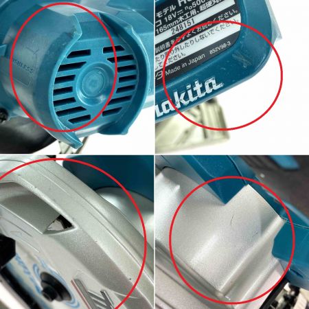  MAKITA マキタ 18V 165mm充電式マルノコ HS631D 鮫肌プレミアムホワイトチップソー付 本体のみ