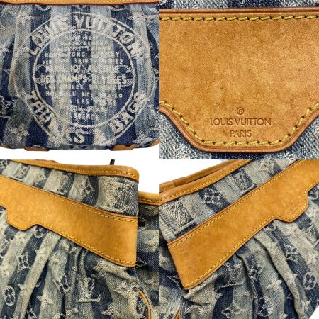  LOUIS VUITTON ルイヴィトン モノグラム・デニム ポルテ・エポル・レイエMM ショルダーバッグ ジャンク品 M95334