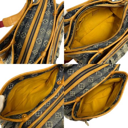  LOUIS VUITTON ルイヴィトン モノグラム・デニム ポルテ・エポル・レイエMM ショルダーバッグ ジャンク品 M95334