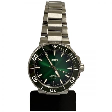  ORIS オリス アクイス デイト キャリバー400 自動巻き 腕時計  01 400 7769 4157-07 8 22 09PEB