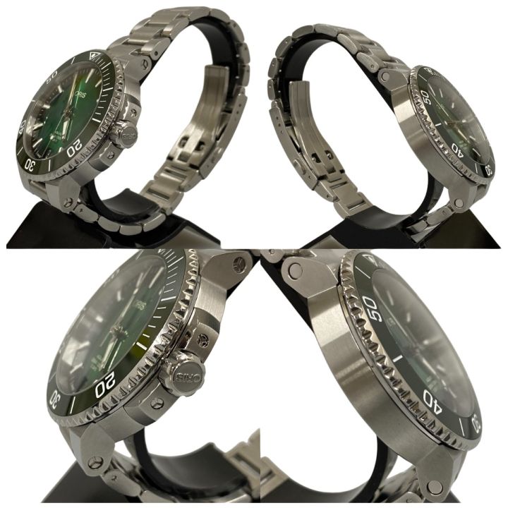 ORIS オリス アクイス デイト キャリバー400 自動巻き 腕時計 01 400