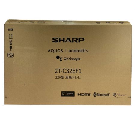  SHARP シャープ 液晶テレビ AQUOS 32V型 2T-C32EF1 2024年製 未使用品