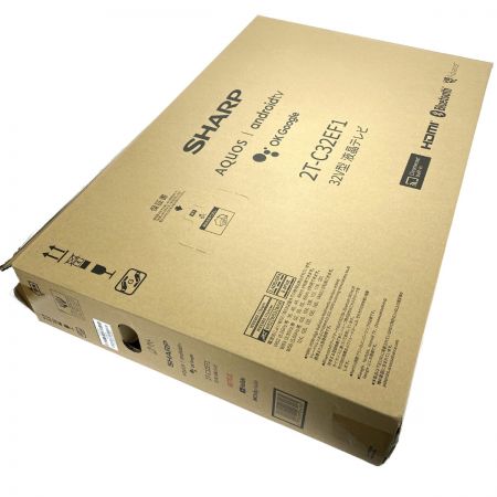  SHARP シャープ 液晶テレビ AQUOS 32V型 2T-C32EF1 2024年製 未使用品