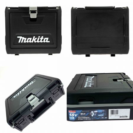  MAKITA マキタ 18V 充電式インパクトドライバ TD173DRGX ブルー 充電器・充電池2個・ケース付