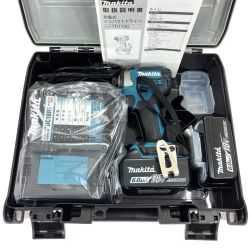 ## MAKITA マキタ 18V 充電式インパクトドライバ TD173DRGX ブルー 充電器・充電池2個・ケース付 Aランク
