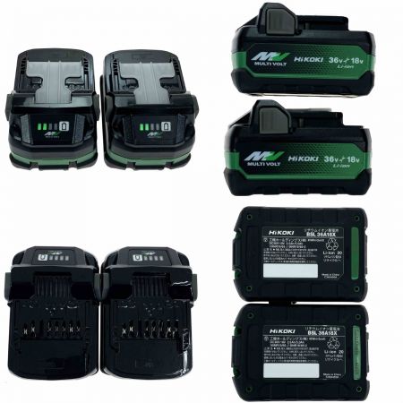  HiKOKI ハイコーキ 18Vコードレスインパクトドライバ WH18DC ストロングブラック 充電器・充電池2個・ケース付