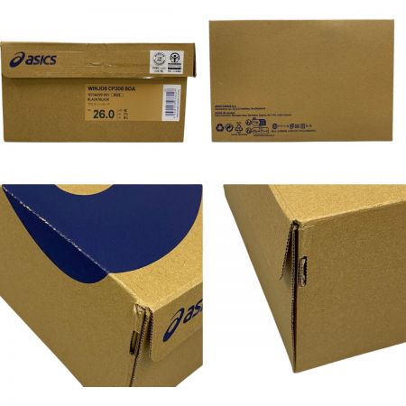  asics アシックス ウィンジョブ CP306 BOA 安全靴 26cm 1273A029 ブラック