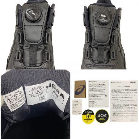  asics アシックス ウィンジョブ CP306 BOA 安全靴 26cm 1273A029 ブラック