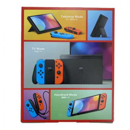  Nintendo ニンテンドウ Nintendo Switch 有機ELモデル HEG-001 ネオンブルー/レッド 