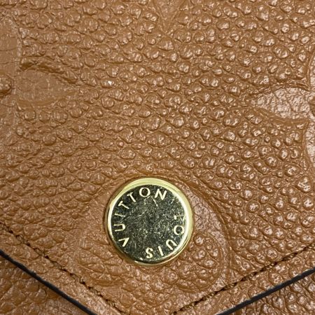  LOUIS VUITTON ルイヴィトン モノグラム アンプラント ポルトフォイユ・ヴィクトリーヌ 3つ折り財布 M11988 コニャック