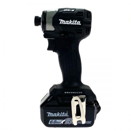  MAKITA マキタ 18V 充電式インパクトドライバ TD173D ブラック 充電器・充電池2個・ケース付