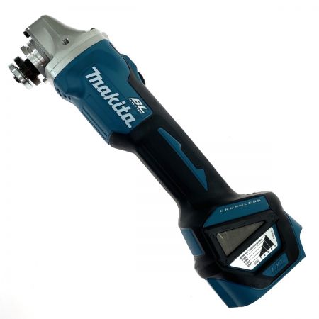  MAKITA マキタ 18V 充電式ディスクグラインダ GA412DRGX ブルー 充電器・充電池2個・ケース付