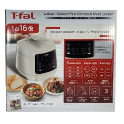 ## T-fal ティファール 未開封品 ラクラ・クッカープラス CY352AJP アイボリー コンパクト電気圧力鍋 Sランク
