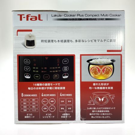  T-fal ティファール 未開封品 ラクラ・クッカープラス CY352AJP アイボリー コンパクト電気圧力鍋