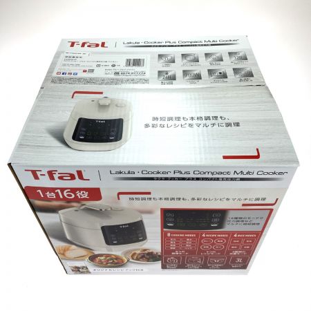  T-fal ティファール 未開封品 ラクラ・クッカープラス CY352AJP アイボリー コンパクト電気圧力鍋