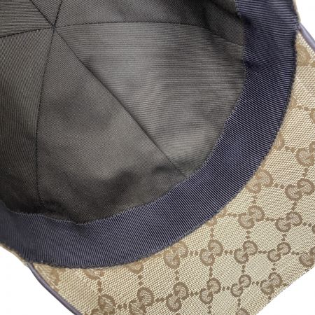 GUCCI グッチ GGキャンバス シェリーライン ベースボールキャップ Sサイズ(57cm) 200035