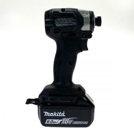 MAKITA マキタ 18V 充電式インパクトドライバ TD173DRGXB ブラック 充電器・充電池2個・ケース付