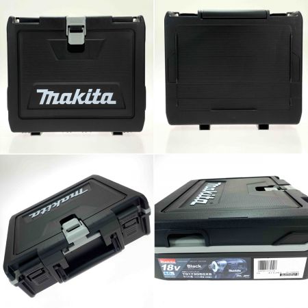  MAKITA マキタ 18V 充電式インパクトドライバ TD173DRGXB ブラック 充電器・充電池2個・ケース付
