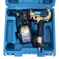 ## MAKITA マキタ 50mm 高圧エア釘打 エアダスタ付 AN533HSP1 ゴールド 動作確認済み Cランク