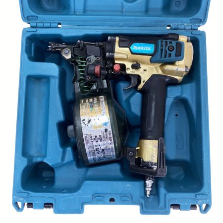  MAKITA マキタ 50mm 高圧エア釘打 エアダスタ付 AN533HSP1 ゴールド 動作確認済み