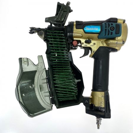  MAKITA マキタ 50mm 高圧エア釘打 エアダスタ付 AN533HSP1 ゴールド 動作確認済み