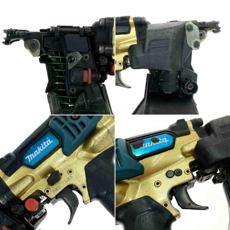  MAKITA マキタ 50mm 高圧エア釘打 エアダスタ付 AN533HSP1 ゴールド 動作確認済み